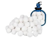 Générique Pool Filter Ball, Reusable Floating Scum Absorber, Effective Puddle Filter Cleaning Ball, Perfect for Swimming Pools & Hot Tubs Spas, Keeps Water Clean and Clear, 1,97 x 1,97 in