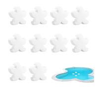 Générique Pool Schmutzabsorber - 10er Set Ölabscheider | Pool Schaumabsorber Badreiniger Filter für Schwimmbad Küche Badezimmer Spa Terrasse Garten Wasseroberfläche Reinigung