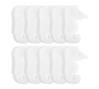 Générique Pool Scum Absorber, 10 pezzi Cleaning Filter Sponge Oil Dirt Absorber for Hot Tub Spa Feature, Water Cleaner for Pool Kitchen Bathroom Home Patio Lawn Garden Outdoor Maintenance Use