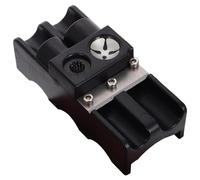 Générique Pool Stick Shaper, Billiard Tip Repair Tool, Cue Tip Polishing, 3,54 x 1,57 x 1,57 pollici Trimming Accessory, Billiards Maintenance Tool for Shaping and Cleaning Material Abs/Metal