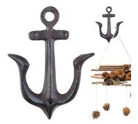 Générique Pool Towel Hooks, Nautical Bathroom Wall Hook, Vintage Decorative Hangers, Home Hardware for Cabin Shower Nursery Kitchen Beach House Lake Cottage Summer Yard Spaces, 4,72 x 3,94 pollici