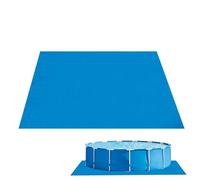 Générique Pool Unterlage Plane Wasserdicht PE - Robusto Bodenschutz Matte | Reißfeste Outdoor Bodenplane | Schutzplane Unter Pool Für Garten Camping Lagerfläche Innen Außen Nutzung