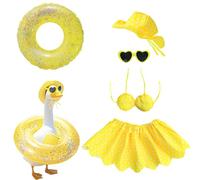 Générique Porch Duck Outfits, Cute Yard Costumes, Festive Cosplay Dresses, Weather-Resistant Material, Easy Fit Design, Multiple Sizes, Perfect for Holiday Celebrations and Outdoor Decor