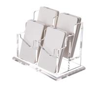 Générique Porta biglietti da visita in acrilico, espositore trasparente per biglietti da visita, espositore da ufficio, organizzatore per casa, spazi di riunione, ricevimenti, uffici, spazio