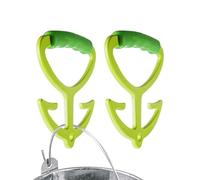 Générique Porta borsa da spesa | Portamaniglia multifunzionale - Set riutilizzabile antiscivolo 2 pezzi per picnic campeggio biancheria da corsa viaggio consegna