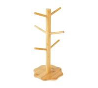 Générique Porta Bretzels - Espositore di servizio per ciambelle in legno, supporto per tazze per cucina ristorante