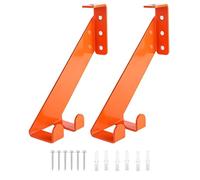 Générique Porta da Parete in Acciaio, Supporto da Parete per Attrezzi da Garage, capacità 82 kg, Organizer per riporre Oggetti Pesanti per Officina, Garage, capannone Giardino Domestico