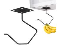 Générique Porta gancio per banana - Conservazione pieghevole sotto l'armadio | Portiere di banana adesivo per banconi, dispensa e sale da pranzo - decorazione in stile rustico della fattoria.