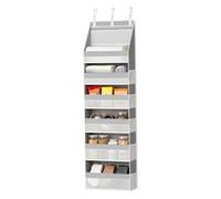 Générique Porta organizer da appendere, 6 livelli, grande portaoggetti verticale con ganci, portaoggetti per porta, per camera da , dispensa, cucina, lavanderia, campeggio, auto, armadio, bagno