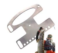 Générique Porta trota - Cavo per pesci con serratura - Gadget da pesca portatile in acciaio inossidabile per adulti, acqua dolce e salata