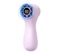 Générique Portable Cooling Fan, Handheld Display Fan, Quiet Air Blower Device, 100 Speed Adjustable System Compact for Travel School Commuting Beach Dorm Boys Girls Teens Adults Use Kit System