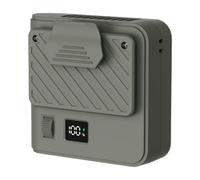 Générique Portable Fan - Stay Cool Anywhere Instantly, ricaricabile Personal Design Lightweight, USB Ricarica + Adjustable Speed, Premium Material, For Summer Camping, Hiking, Sport, Palestra