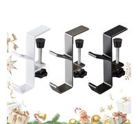 Générique Portacalzini di Natale, supporto 2 in 1 robusto per ghirlanda di camini e gancio a basso, decorazioni versatili per feste alberghi, dormitori, strutture professionali, ristoranti