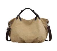 Générique Portacarte Da Visita Per Mano Borsa a tracolla Portatile Messenger Messenger Organizer Per Verticale, beige, Taglia unica