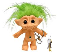 Générique Portachiavi - Crazy Hair Figure, Accessorio Vintage Troll | Adorabile Retro Per Le Donne, Mini Giocattolo Colorato Decorazione Mano Della Mano, verde, Se référer au descriptif