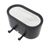 Générique Portachiavi da garage per auto, portachiavi da parete con illusione a specchio con LED e ricaricabile, supporto per chiavi ricaricabile, per uomo, padre appassionato di auto, ufficio, casa