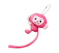 Générique Portachiavi - keyringg | Peluche Cartoon Key Chain, Soft Animal Decorative Accessory Monkey Keys Holder For Boys and Girls, Stuffed Keychain Doll For Children, Car Keys, Rosa, Se référer au