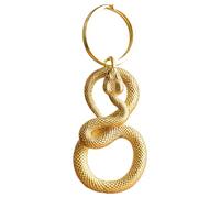 Générique Portachiavi Snake - Portachiavi animale | Portachiavi cinese New Year | Chinese Style Animal Key Chain, 2025 Snake Year Hangable Ornament, Portachiavi Pendente, Ottone Animal Key Ring For