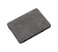 Générique Portafogli da viaggio in stile stilish, Magic Wallet, Minimalist Wallet, Cards and Cash Organizer, Money Wallet for Men, Portafoglio minimalista in pelle PU con clip di denaro ,
