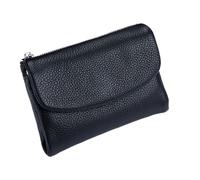 Générique Portafogli in pelle da donna, porta carte con tasche con cerniera, resistente all'acqua, regalo per moglie, sorella, fidanzata, mamma e persone care, nero, Se référer au descriptif