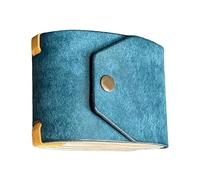 Générique Portafogli in pelle, organizer per borsa, 15 x 13 x 8 pollici, compatto e sottile, portafogli, da viaggio, con chiusura magnetica per uomini e donne, facile accesso a bills, blu, Se référer