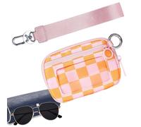 Générique Portafoglio da donna con cerniera, portafoglio da viaggio, leggero per donna, wristlet con ID finestra, da donna con cerniera lampo, cerniera per sport all'aperto, viaggi, rosa, Se référer