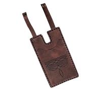 Générique Portafoglio da donna occidentale, supporto per carte di credito, 3,94 x 1,57 in Fashion Snap Design, Handmade Artificial Leather, Compact Cash Pouch for Travel, Night Out, Business, Casual