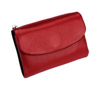 Générique Portafoglio da donna | Portamonete in similpelle da donna, organizer per monete moderno e sottile per viaggi professionali, viaggi, festival e spiaggia, rosso, Se référer au descriptif, Fare