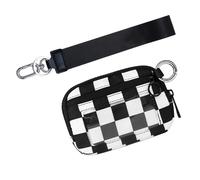 Générique Portafoglio per le donne | Credit Card Holder Wristlet Wallet | Waterproof Coin Pocket & ID Window for Women & Girls | Compact & Stylish Wallet, Bianco e nero, Se référer au