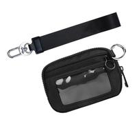 Générique Portafoglio piccolo per le donne | Credit Card Holder Wristlet Wallet | Waterproof Coin Pocket & ID Window for Women & Girls | Compact & Stylish Wallet, Nero , Se référer au descriptif,