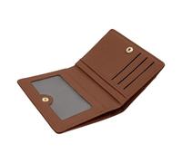 Générique Portafoglio sottile da donna, Handmade in pelle PU Holder for Women, Minimalist Pocket Wallet for Her, Elegante e Stylish Wallet for Everyday Use, Perfect for Credit Cards and Cash Storage,