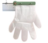 Générique Portaguanti da parete | Ganci appesi per guanti da bagno | Portaguanti da parete con 100 guanti per bagno, cucina e frigorifero