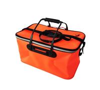 Générique Portaoggetti per esche da pesca | Vassoio portaoggetti per oggetti da pesca - Mini secchio per accessori con coperchio, scatole per accessori per la carpa con coperchio trasparente