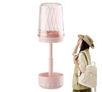 Générique Portaspazzolino da denti da viaggio - Custodia portatile compatta | Borsa da toilette impermeabile multifunzione Organizzazione Vacanze viaggi Hotel, Rosa, Se référer au descriptif,