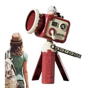 Générique Portatile Handheld Fan, Retro Camera Design, Regolabili Speed Settings, Electric Cooling Function, Compact Lightweight Build, Perfect for Students' Desks, Dorm Rooms, Vacation Trips