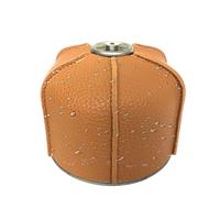 Générique portatile per canister, protezione da campeggio, 1 - 2 cm, protettiva leggera, impermeabile, resistente al calore, da viaggio, per attività all'aperto, uso, marrone, Se