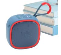 Générique Portatile Wireless Speakers, Impermeabile Compatto Audio, 3,56 x 3,56 in Lightweight Stereo Device, Built in Handle Design, Enhanced Bass Output for Travel, Kitchen, Cooking, Pool, Party