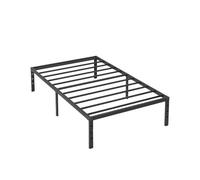 Générique Porte - lit pliable Simple en Métal, Surélevé Soutenu par de Fortes Lattes, Pour Adultes, Sans Ressorts (Queen (standard américain))