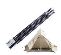 Générique Pre-assemblata Black Tent Poles - Quick Easy Repair | Sostituzione Tēnt Pole Parts for Camping Hiking | or Outdoor Tent Shelter Repair, Duřable Univeršal Fit Eas Install