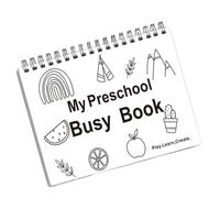 Générique Preschool Learning Book - Busy Activity Workbook Educational Toy