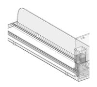 Générique Présentoir à Cigarettes à plusieurs niveaux, idéal pour la vente au détail et Les Snacks. Présentoir en acrylique Transparent avec Support automatique, Lot de 1