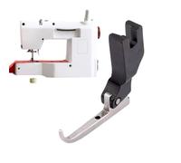 Générique Presser Foot - Steel 3,2 x 3,4 x 1 cm | Bead Sequin Sewing Machine Attachment | Stitching Quilting Accessory for Straight Beading Crimping Indoor Home Craft Use
