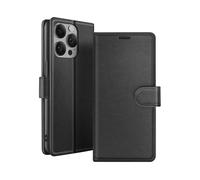 GÉNÉRIQUE Protettiva ZAN-BK-14P Custodia a libro per Apple iPhone 14 Pro, Nero