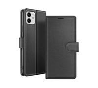 GÉNÉRIQUE Protettiva ZAN-BK-IP12 Custodia a libro per Apple iPhone 12/iPhone 12 Pro, Nero