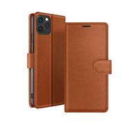 GÉNÉRIQUE Protettiva ZAN-BR-11PM Custodia a libro per Apple iPhone 11 Pro Max, Marrone
