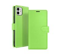 GÉNÉRIQUE Protettiva ZAN-GN-IP12 Custodia a libro per Apple iPhone 12/iPhone 12 Pro, Verde