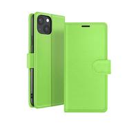 GÉNÉRIQUE Protettiva ZAN-GN-IP13 Custodia a libro per Apple iPhone 13, Verde