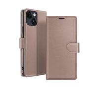 GÉNÉRIQUE Protettiva ZAN-TP-14R Custodia a libro per Apple iPhone 14, Taupe
