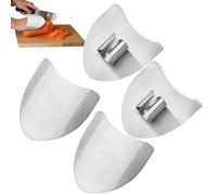 Générique Protezione per le dita - Ergonomico regolabile antiscivolo Kit | Protezione per le dita per il taglio degli alimenti,per cucina tagliare tritare frutta carne pomodoro ristorante chef