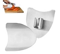 Générique Protezione per Le Dita | Ergonomico Regolabile Antiscivolo Kit,Protezione per Le Dita per Il Taglio degli Alimenti - per Cucina Tagliare tritare Frutta Carne Ristorante Chef